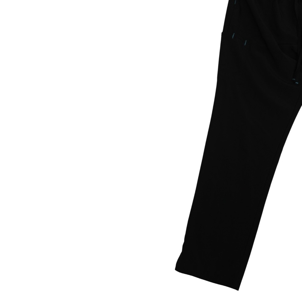 Scrubstar Scrub Pants Womens Large Black Stretch Medical Straight Leg Drawstring - Picture 3 of 12